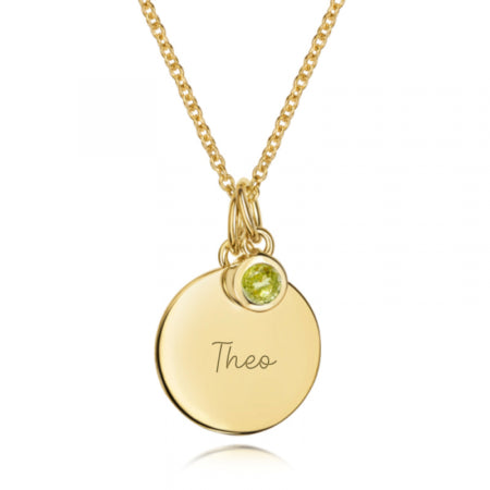 Handmade Birthstone Necklace