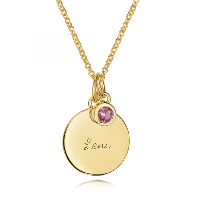 Handmade Birthstone Necklace