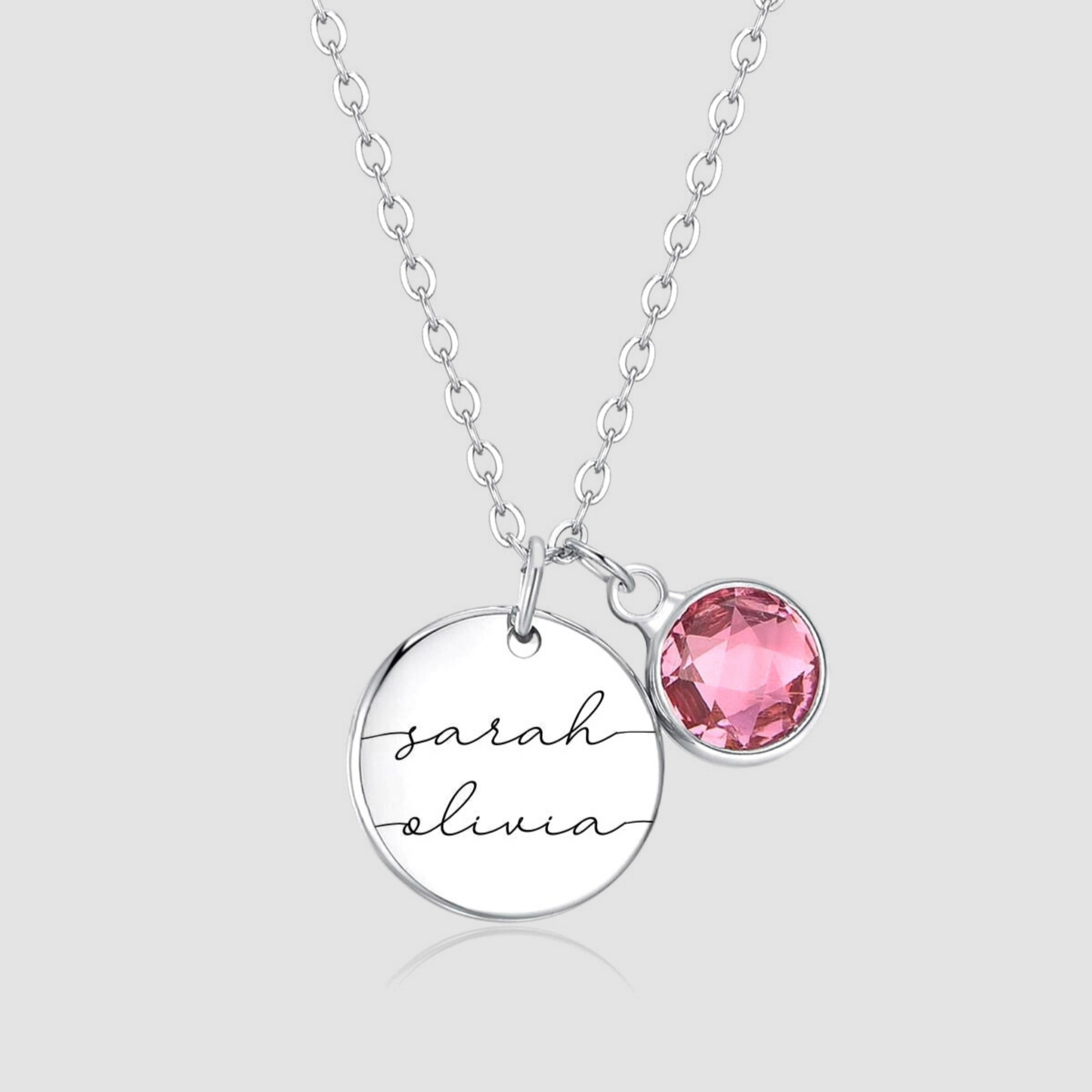 Handmade Birthstone Necklace