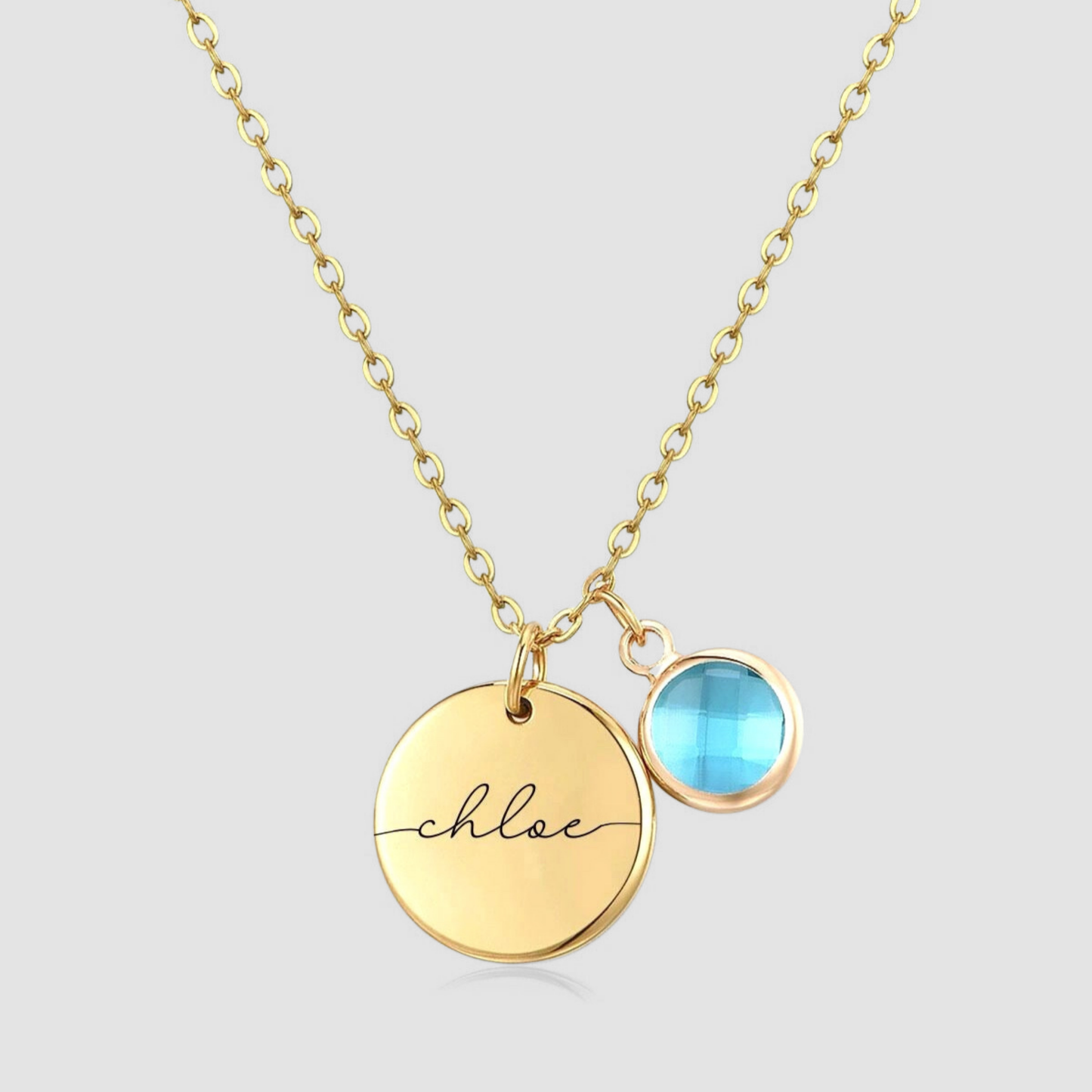 Handmade Birthstone Necklace