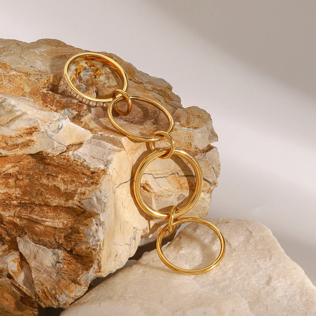 Triple Row Ring