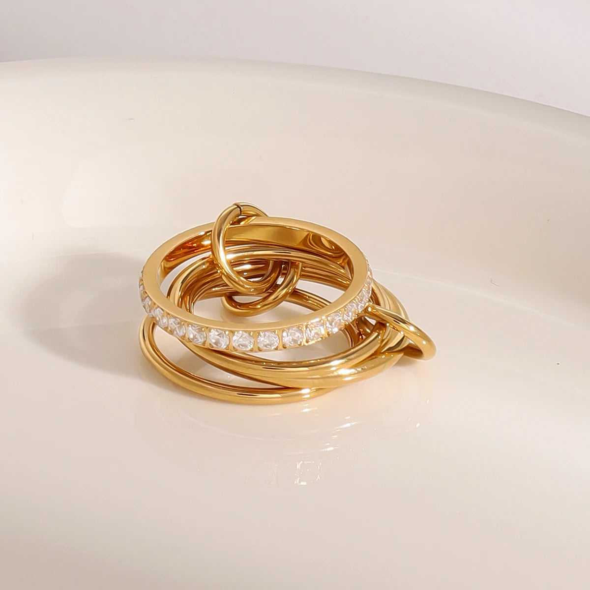 Triple Row Ring