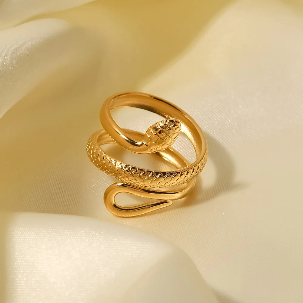 Serpentine Opening Ring