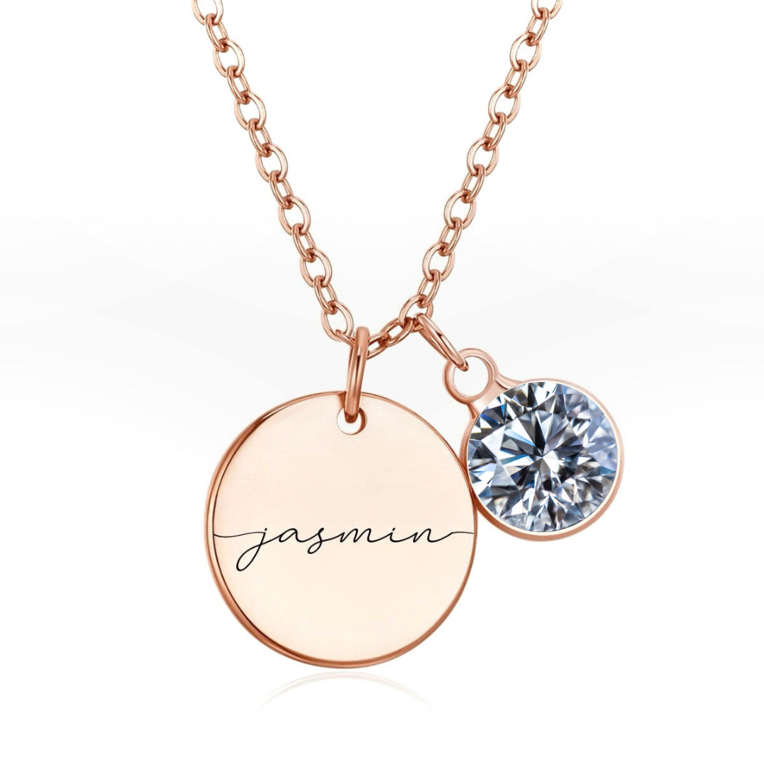 Handmade Birthstone Necklace