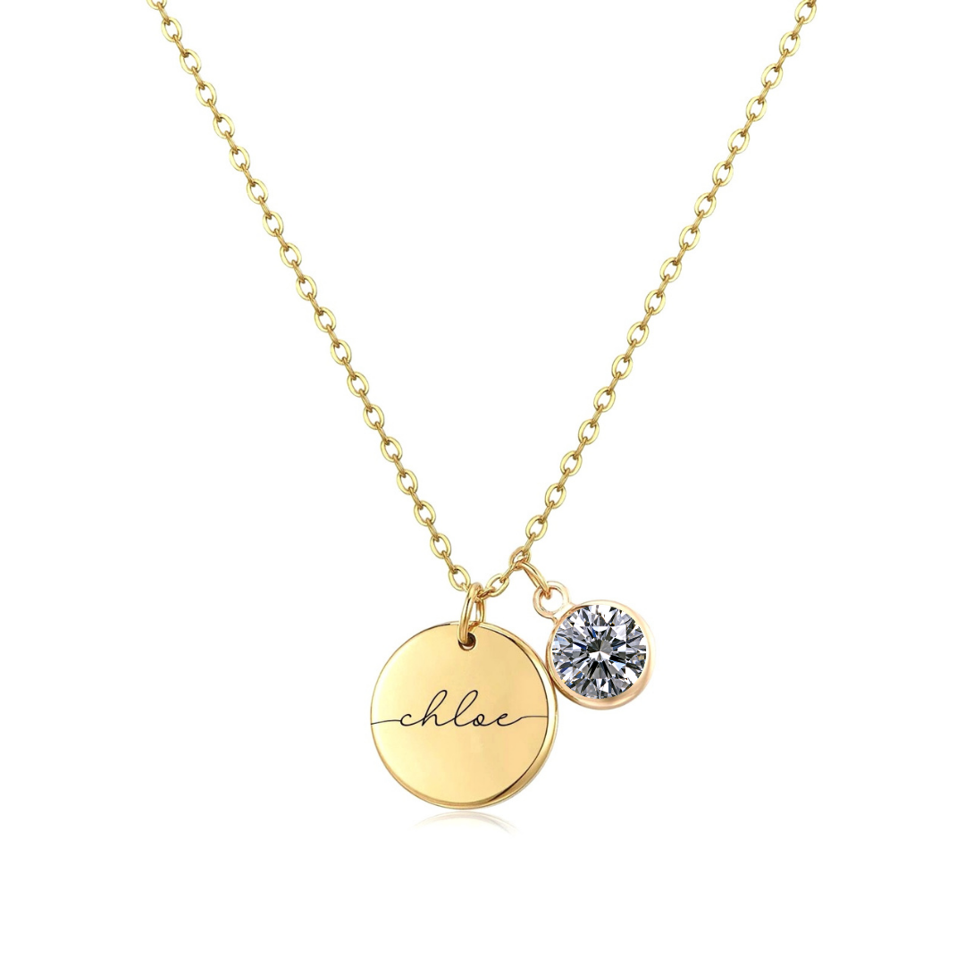 Handmade Birthstone Necklace