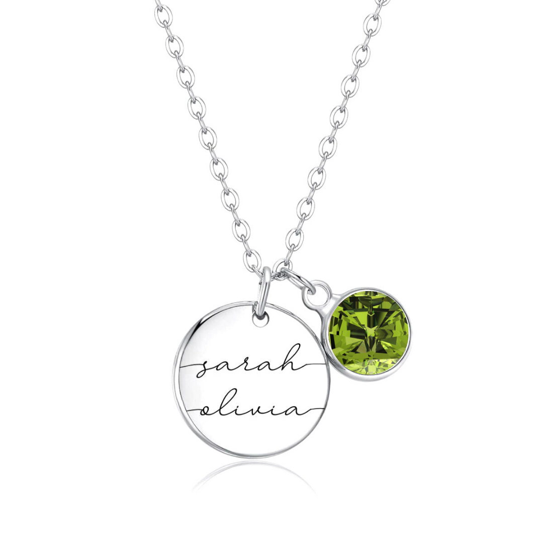 Handmade Birthstone Necklace