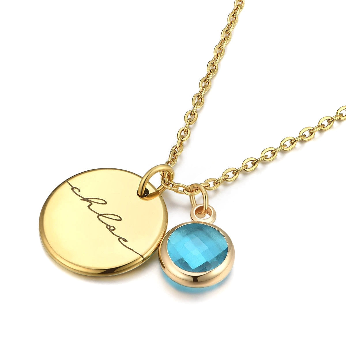 Handmade Birthstone Necklace