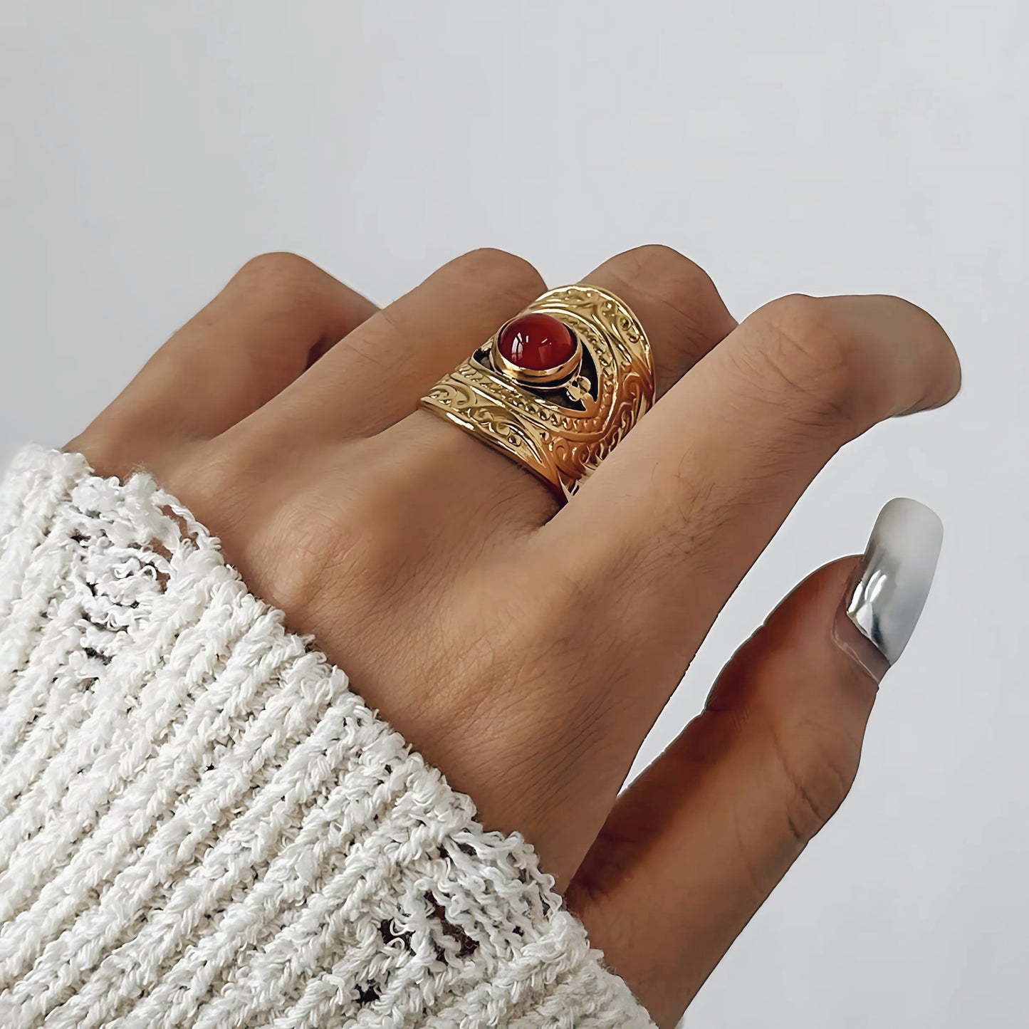 Crimson Watcher Ring