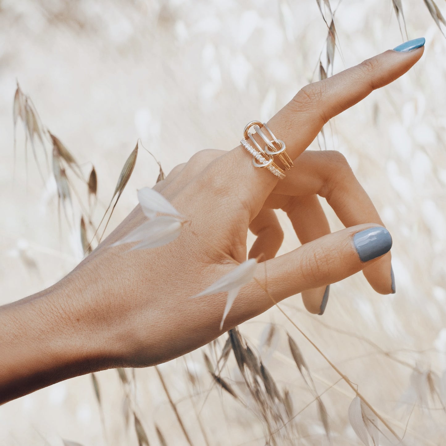 Triple Row Ring