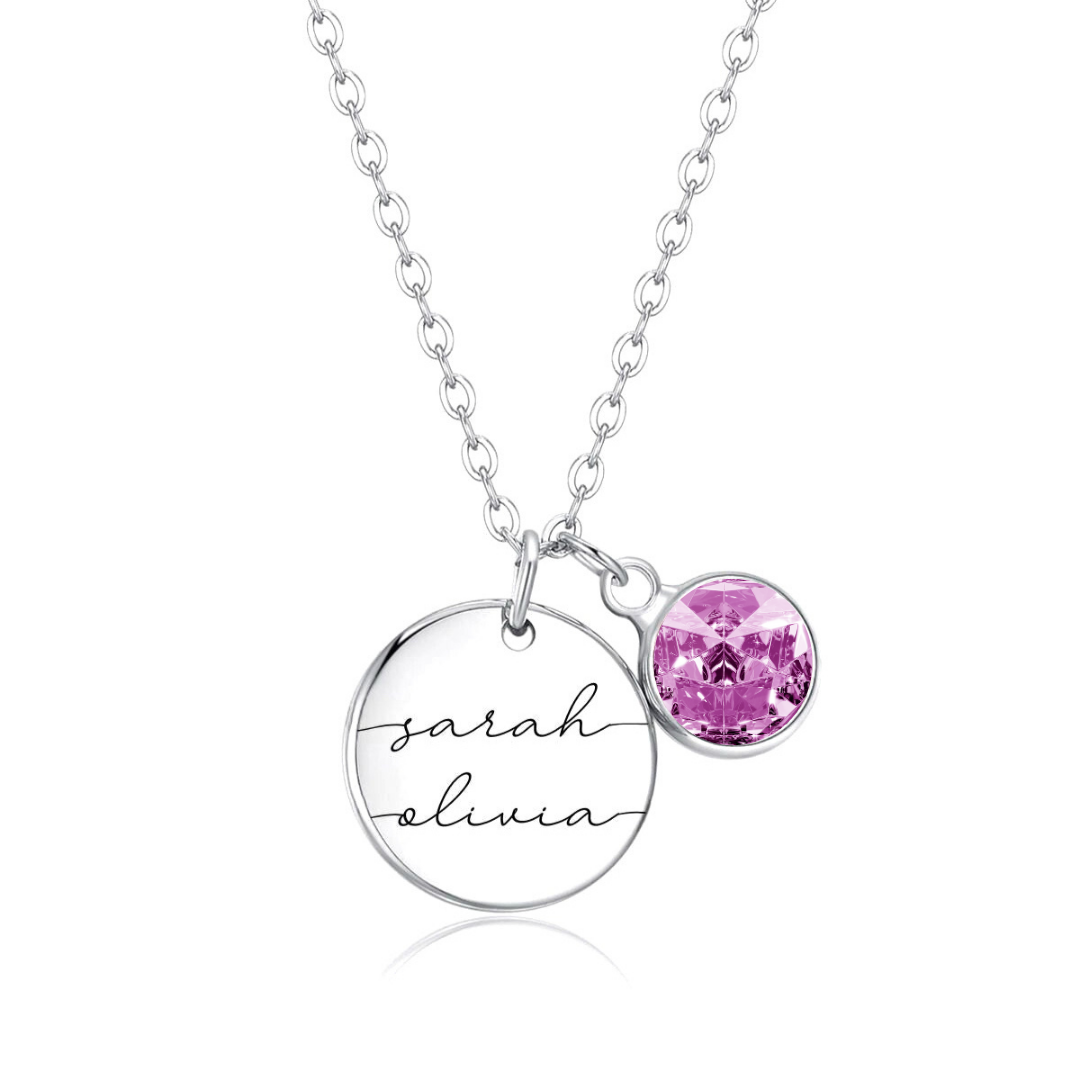 Handmade Birthstone Necklace