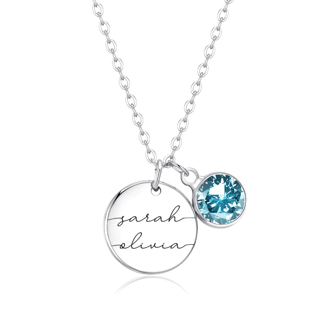 Handmade Birthstone Necklace
