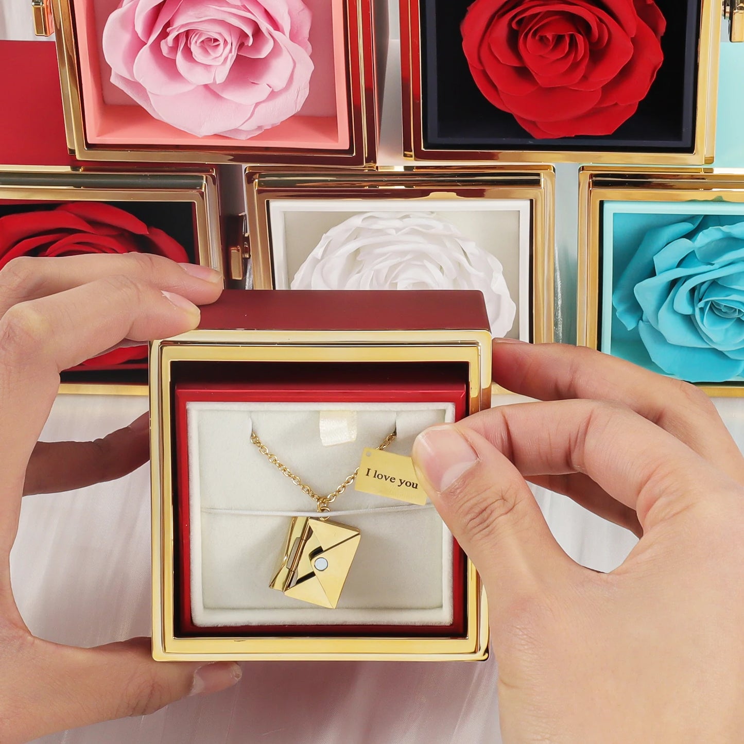 Handmade Envelope Necklace