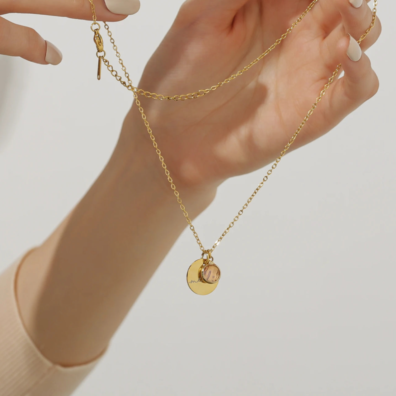 Handmade Birthstone Necklace