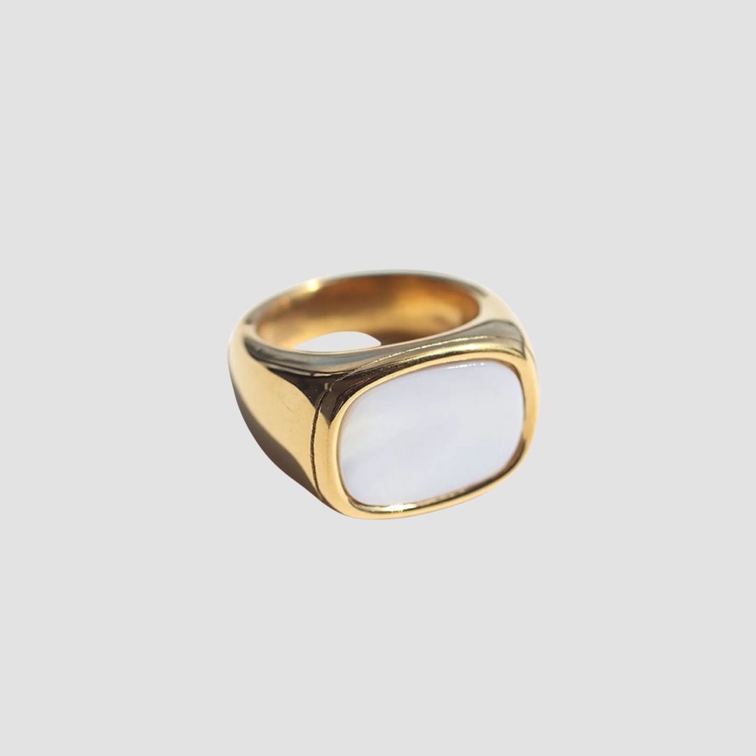 Square Shell Rings