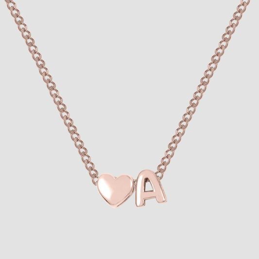 Handmade Bubble Letter Necklace