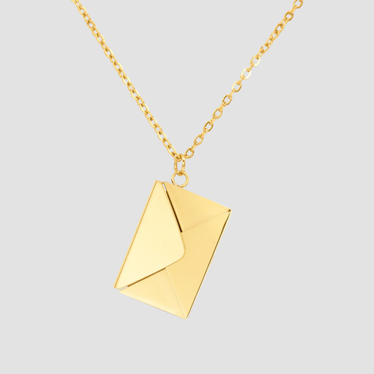 Handmade Envelope Necklace