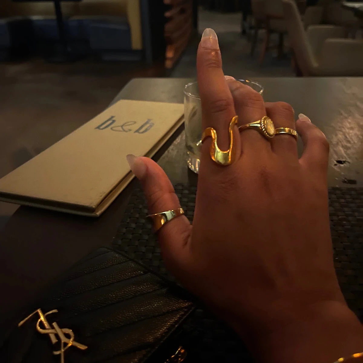 Twisted Geometric Ring