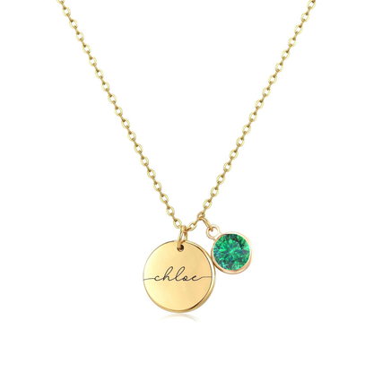 Handmade Birthstone Necklace