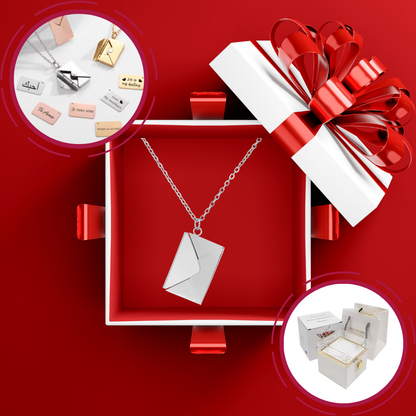 Handmade Envelope Necklace